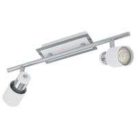 Eglo LedspotDavida 2-lichts metaalgrijs met wit - 92085