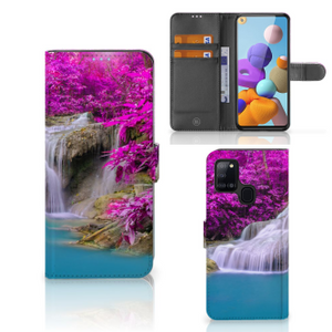 Samsung Galaxy A21s Flip Cover Waterval