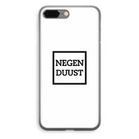 Negenduust vierkant: iPhone 8 Plus Transparant Hoesje Negenduust vierkant: iPhone 8 Plus Transparant Hoesje