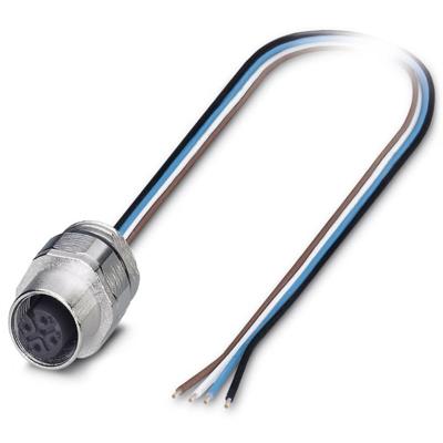Phoenix Contact 1693791 Sensor/actuator inbouwconnector M12 Aantal polen (sensoren): 4 Bus, inbouw 0.50 m 1 stuk(s)