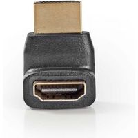 HDMI-Connector 270° Haaks | HDMI-Connector - HDMI Female | Zwart - thumbnail