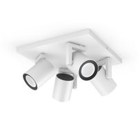 Philips Opbouwspot Hue Argenta - White and color 4-lichts wit 915005762201 - thumbnail