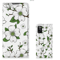 Samsung Galaxy A41 Smart Cover Dogwood Flowers - thumbnail