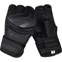 RDX Sports MMA Grappling Handschoenen F15 Zwart Maat: L - thumbnail