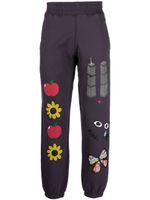Awake NY pantalon de jogging à imprimé graphique - Violet
