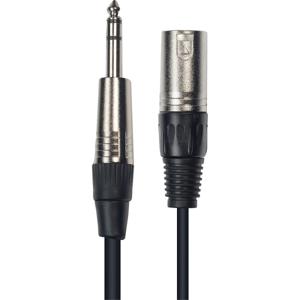 Yellow Cable K14-3 6.3mm TRS Jack - XLR male, 3m