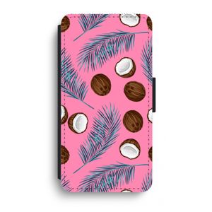 Kokosnoot roze: iPhone XR Flip Hoesje