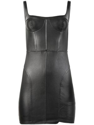 RTA robe-corset Joana à coupe courte - Noir