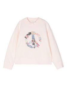 Palm Angels Kids sweat à imprimé graphique - Rose