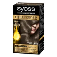 Syoss Oleo Intense Haarverf Double Oil Booster - 5-54 Ashy Light Brown