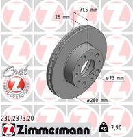 Remschijf Coat Z 230237320