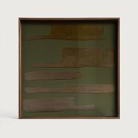 Ethnicraft Vierkant Dienblad 'Second Nature' 51 x 51cm, kleur Moss