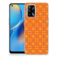 OPPO A74 4G | TPU bumper | Batik Oranje