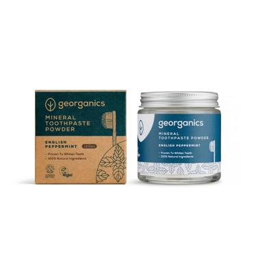 Mineral toothpaste powder english peppermint