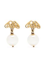 Alexander McQueen boucles d'oreilles à logo Seal - thumbnail