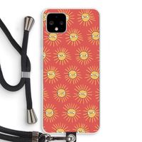 Zon: Pixel 4 XL Transparant Hoesje met koord Zon: Pixel 4 XL Transparant Hoesje met koord