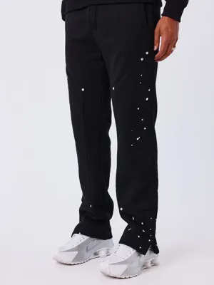 Project X Paris Paint Joggingsbroek Heren Zwart - Maat M - Kleur: Paars | Soccerfanshop