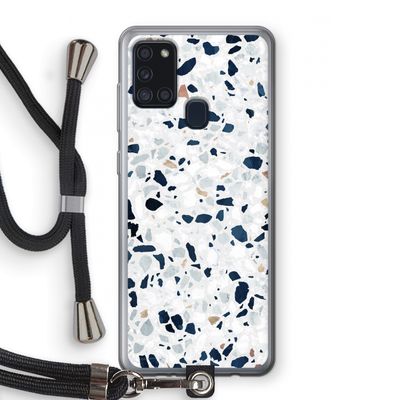 Terrazzo N°1: Samsung Galaxy A21s Transparant Hoesje met koord