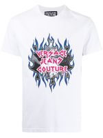 Versace Jeans Couture t-shirt à logo imprimé - Blanc - thumbnail