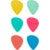 Fender Offset Picks Multi-color plectrums (set van 6)