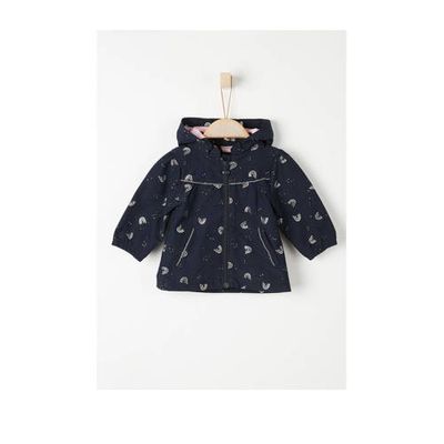 s.Oliver newborn baby zomerjas met all over print marine