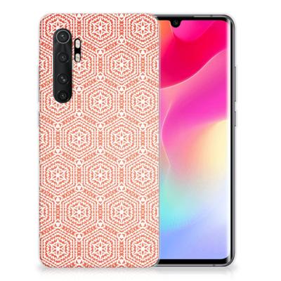 Xiaomi Mi Note 10 Lite | TPU bumper | Pattern Orange