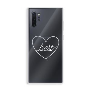 Best heart pastel: Samsung Galaxy Note 10 Plus Transparant Hoesje