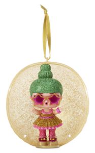 L.O.L. Surprise! Holiday Supreme Surprise Ball - Tinsel - Roze - Minipop - Kerstbal