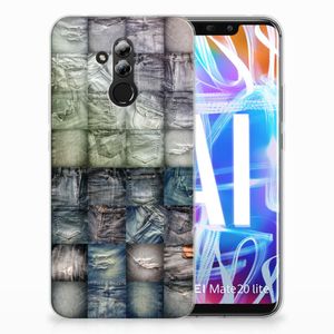 Silicone Back Cover Huawei Mate 20 Lite Spijkerbroeken