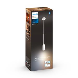 Philips Lighting Hue LED-hanglamp 871951434123400 Energielabel: F (A - G) Hue White Amb. Devote E27 8 W Energielabel: F (A - G)