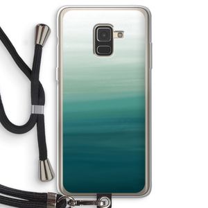 Ocean: Samsung Galaxy A8 (2018) Transparant Hoesje met koord
