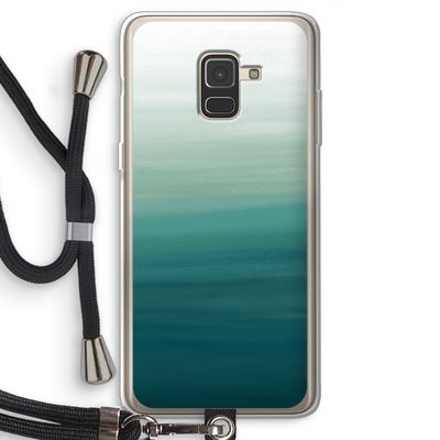 Ocean: Samsung Galaxy A8 (2018) Transparant Hoesje met koord