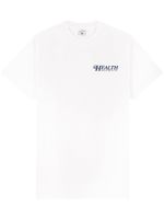 Sporty & Rich t-shirt 70s Health à logo imprimé - Blanc