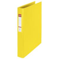 Esselte Standard Ring Binders , PP Yellow 4x25 mm ringband A4 Geel