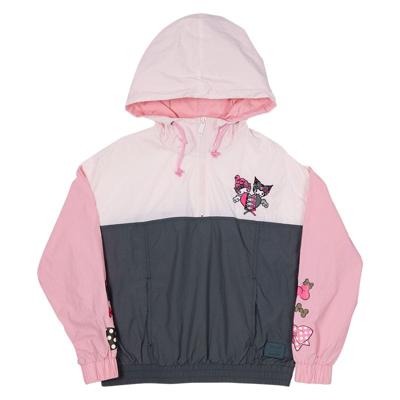 Sanrio by Loungefly Windbreaker Jacket My Melody and Kuromi Size XL