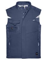 James & Nicholson JN825 Craftsmen Softshell Vest -STRONG- - Navy/Navy - XL - thumbnail