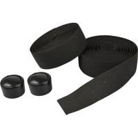 VWP stuurtape kurk zwart inclusief stuurdoppen (set)