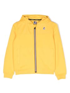 K Way Kids veste à patch logo poitrine - Jaune