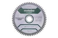 Metabo Accessoires Metabo cirkelzaagblad "multi cut" hw/ct ø 216 mm, 60t fz/tz 5°n - 628066000