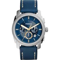 Fossil Heren Machinehorloge Kwarts Mineraal Kristal FS5262