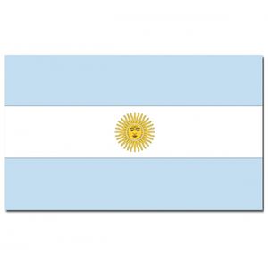 Vlag Argentinie 90 x 150 cm feestartikelen