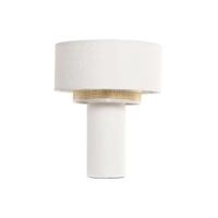 Bureaulamp Home ESPRIT Wit Natuurlijk 50 W 220 V