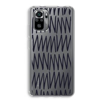 Marrakech Zigzag: Xiaomi Redmi Note 10S Transparant Hoesje