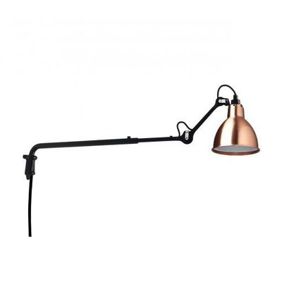 DCW Editions Lampe Gras N203 Round Wandlamp - Koper/wit