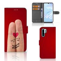 Huawei P30 Pro | Wallet Case | met Pasjes | Liefde - Origineel Romantisch Cadeau