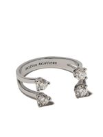 Delfina Delettrez bague Dots ornée de diamants - Argent - thumbnail