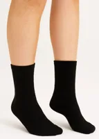 Teckel 2-paar Badstof sokken dames - Geheel badstof - Warme winter sokken - Huissokken