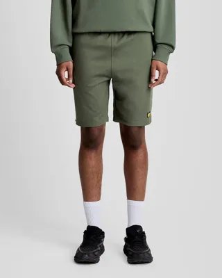 Lyle & Scott Fly Fleece Korte Broek Heren Donkergroen - Maat S - Kleur: Donkergroen | Soccerfanshop