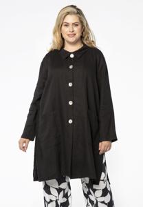 Yoek Jas pockets | Zwart | Maat 54/56