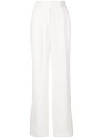 TOM FORD pantalon droit à détail de plis - Blanc